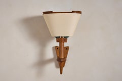 Large Guillerme et Chambron Wall Sconce