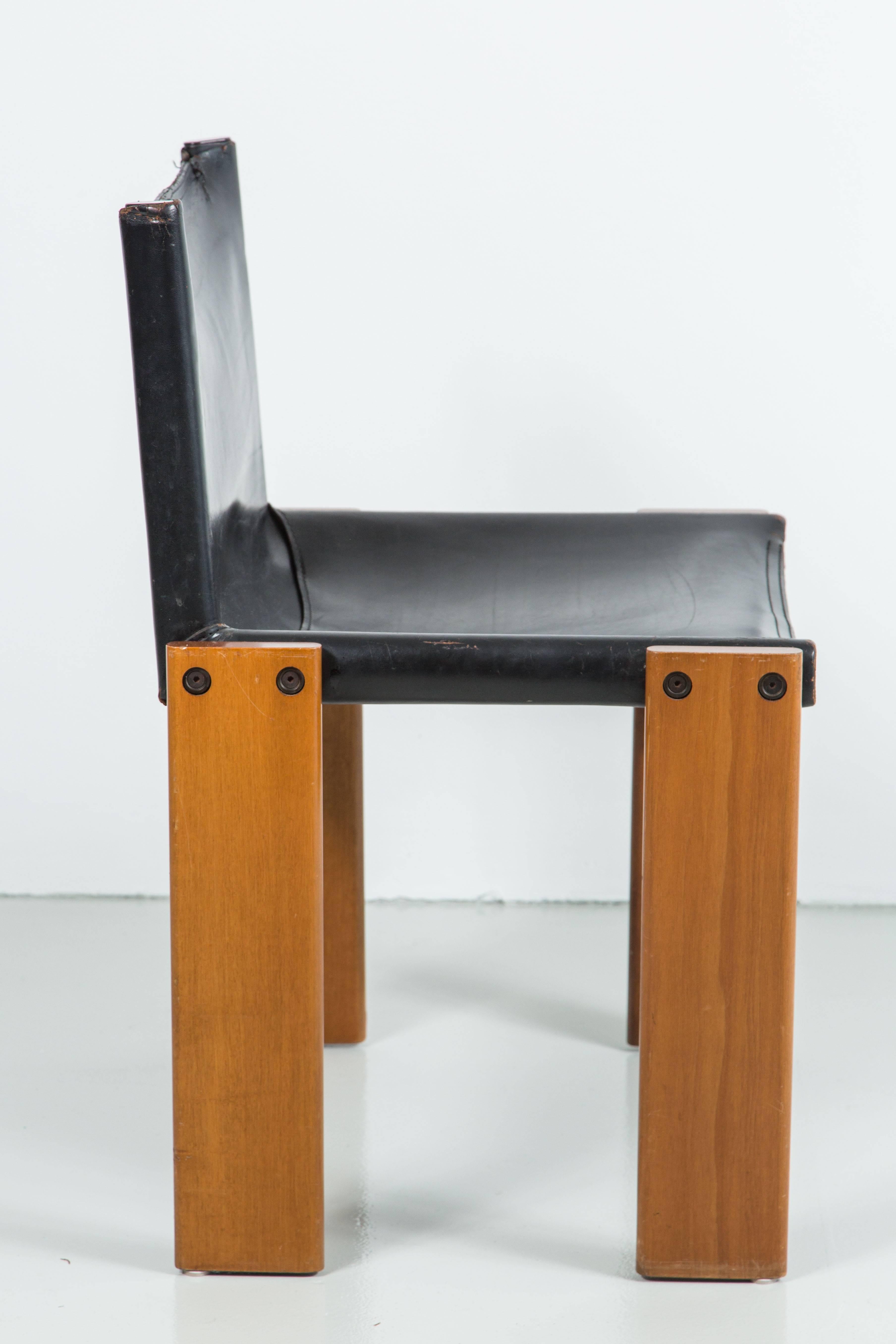 Italian Pair of Chairs by Tobia Scarpa