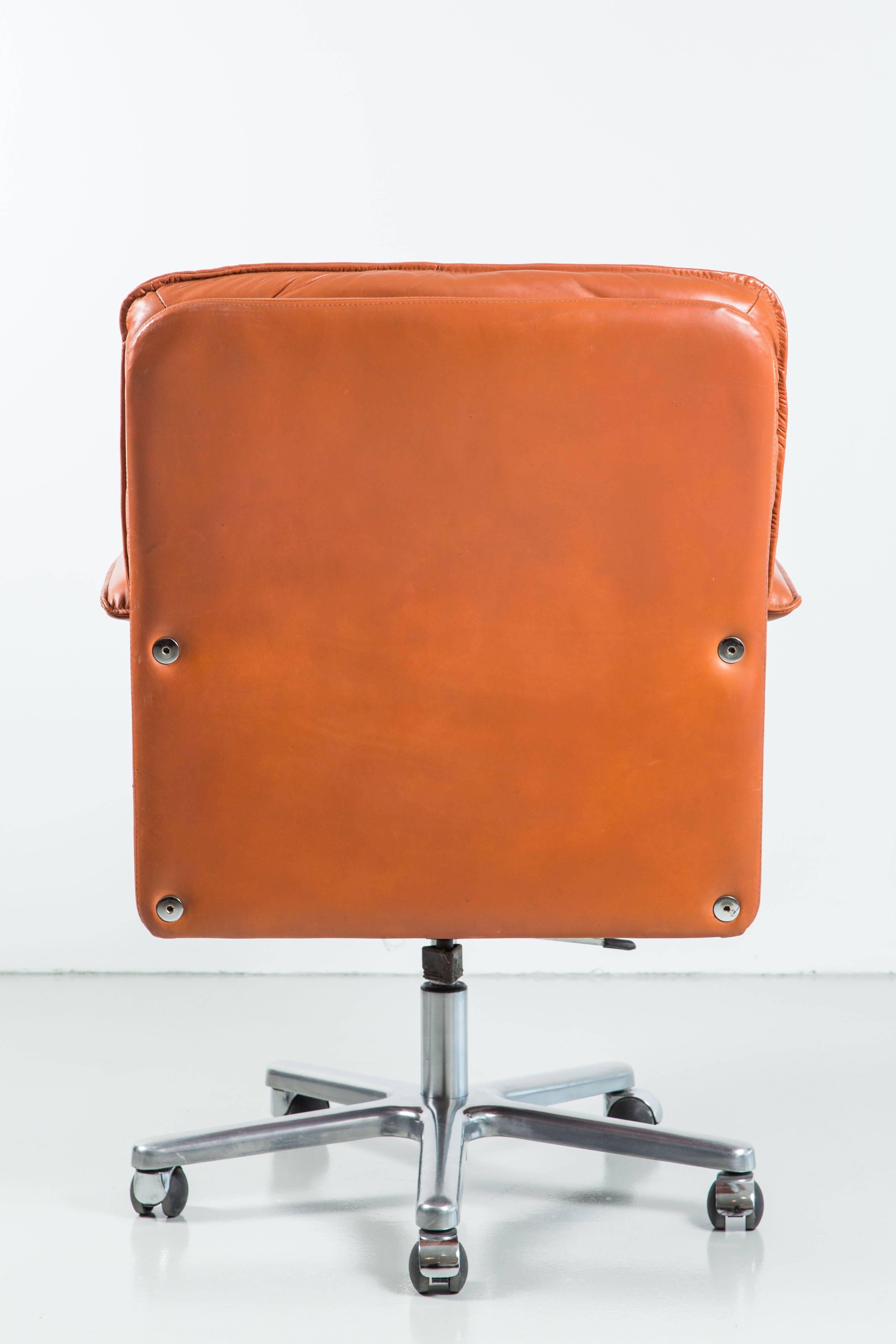 Late 20th Century Italian Pace Collection Desk Chair by Mariani