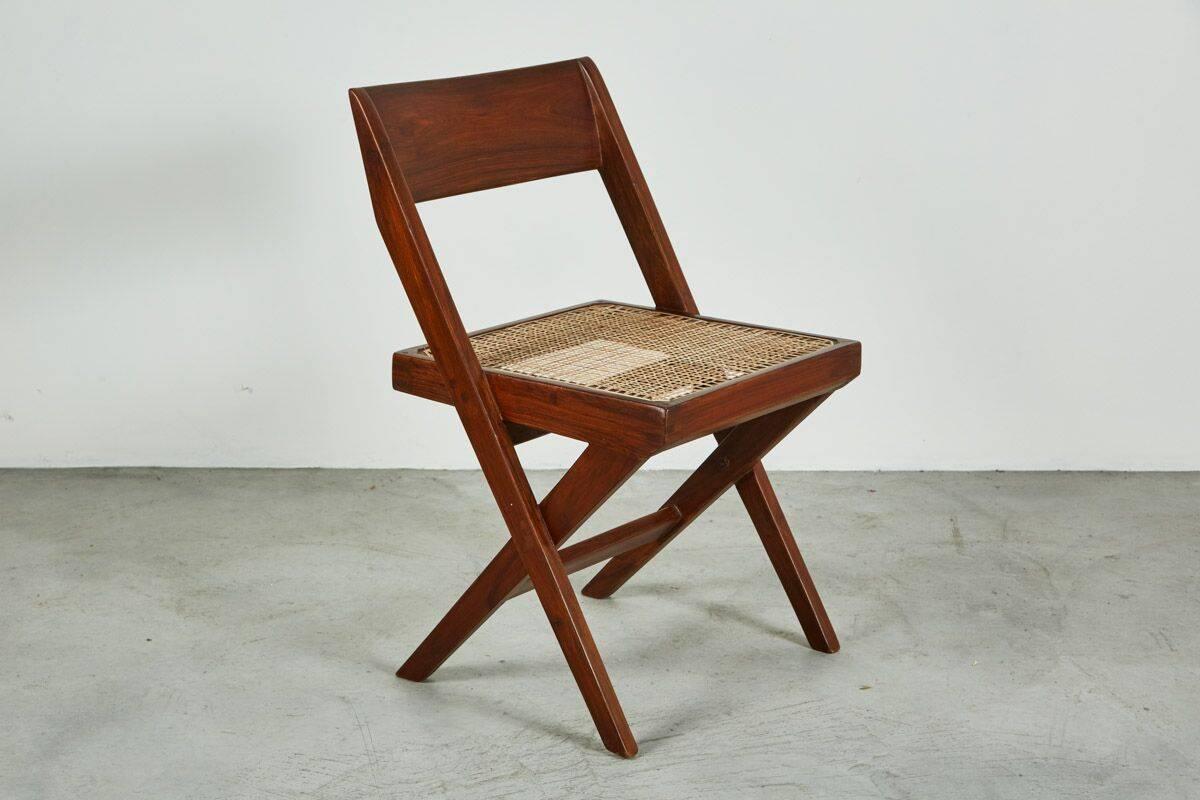 Mid-20th Century Pierre Jeanneret Library Chair