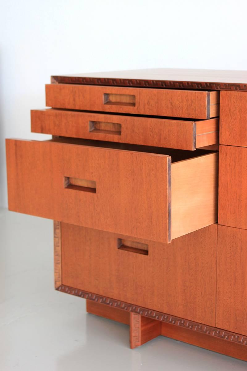 Frank Lloyd Wright Dresser In Excellent Condition In Beverly Hills, CA