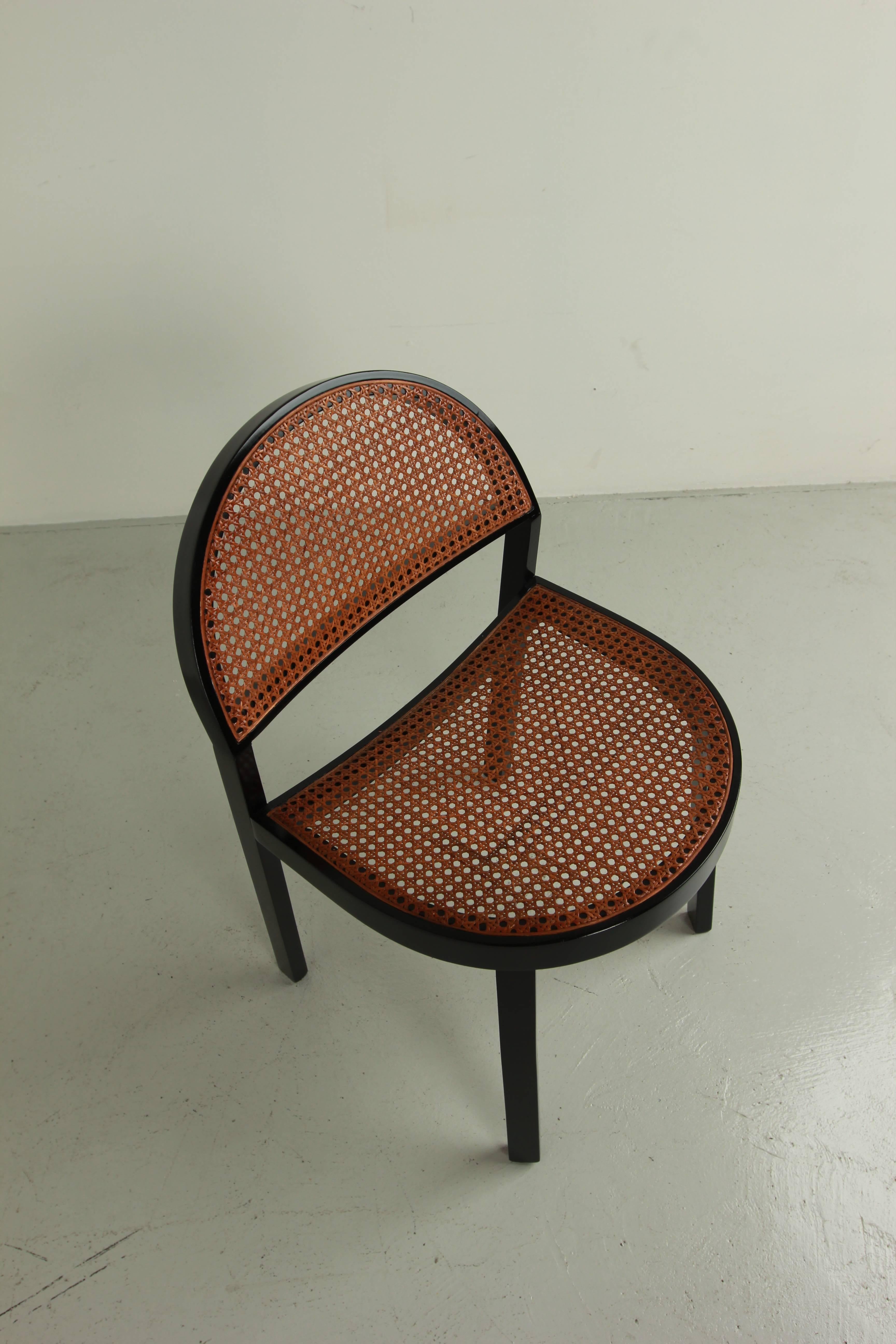 Mid-20th Century Set of Six Chairs by Jonathan De Pas & Donato D'urbino