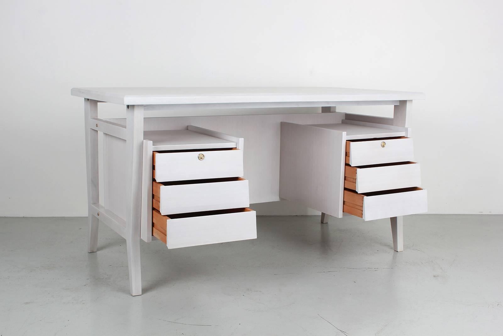 Mahogany Desk by Gio Ponti