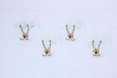 Italian Glass Coat Hooks