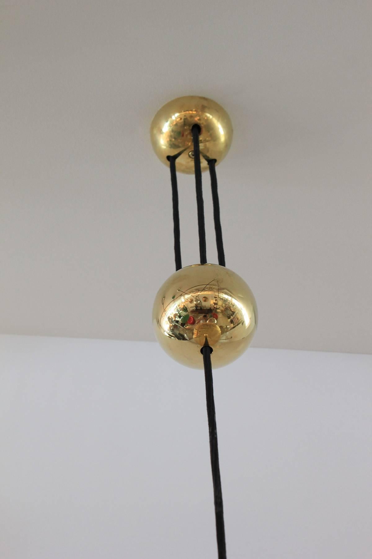 Brass Florian Schulz Counter Balance Pendant