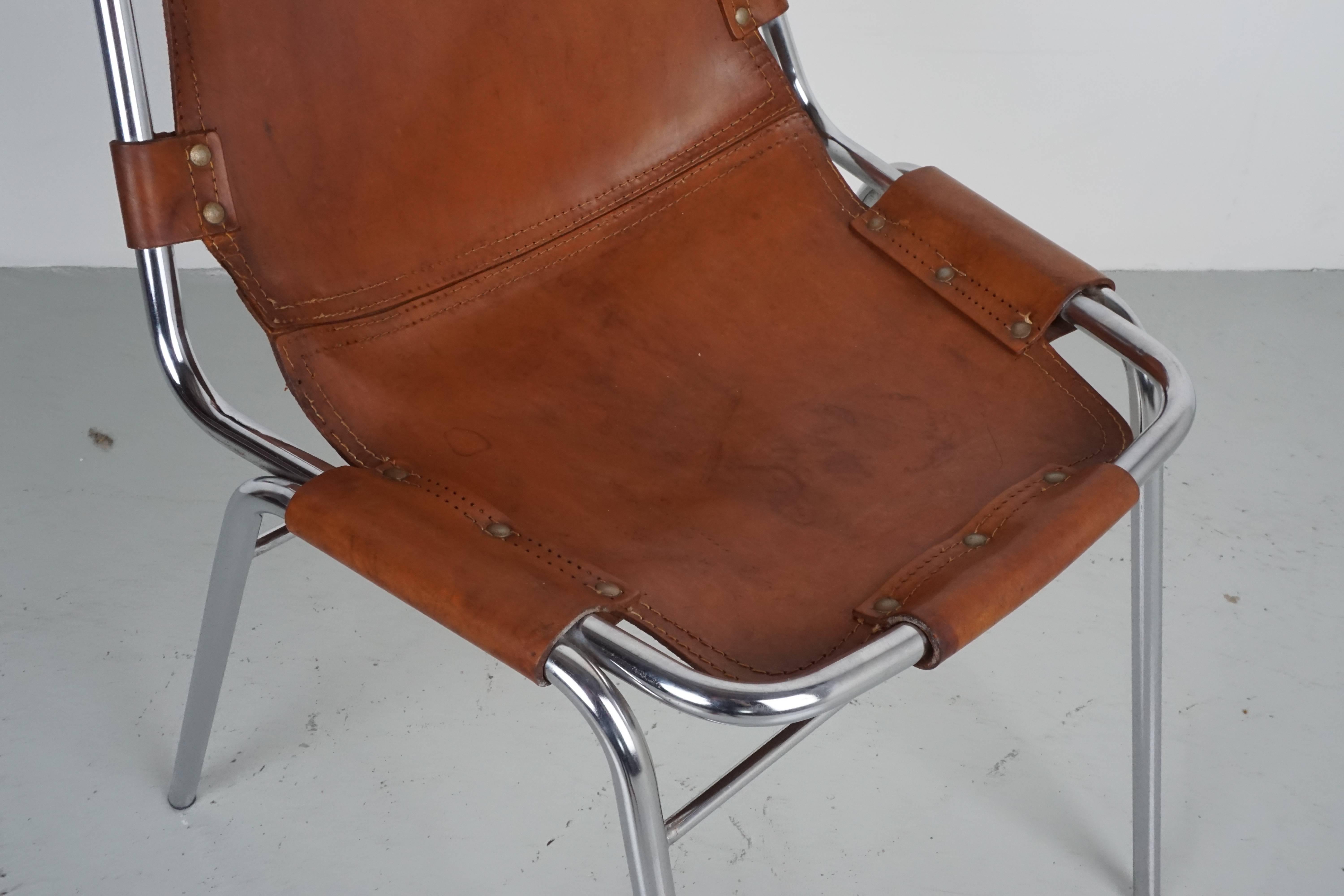 les arcs leather chair
