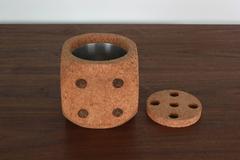 Cork Dice Ice Bucket