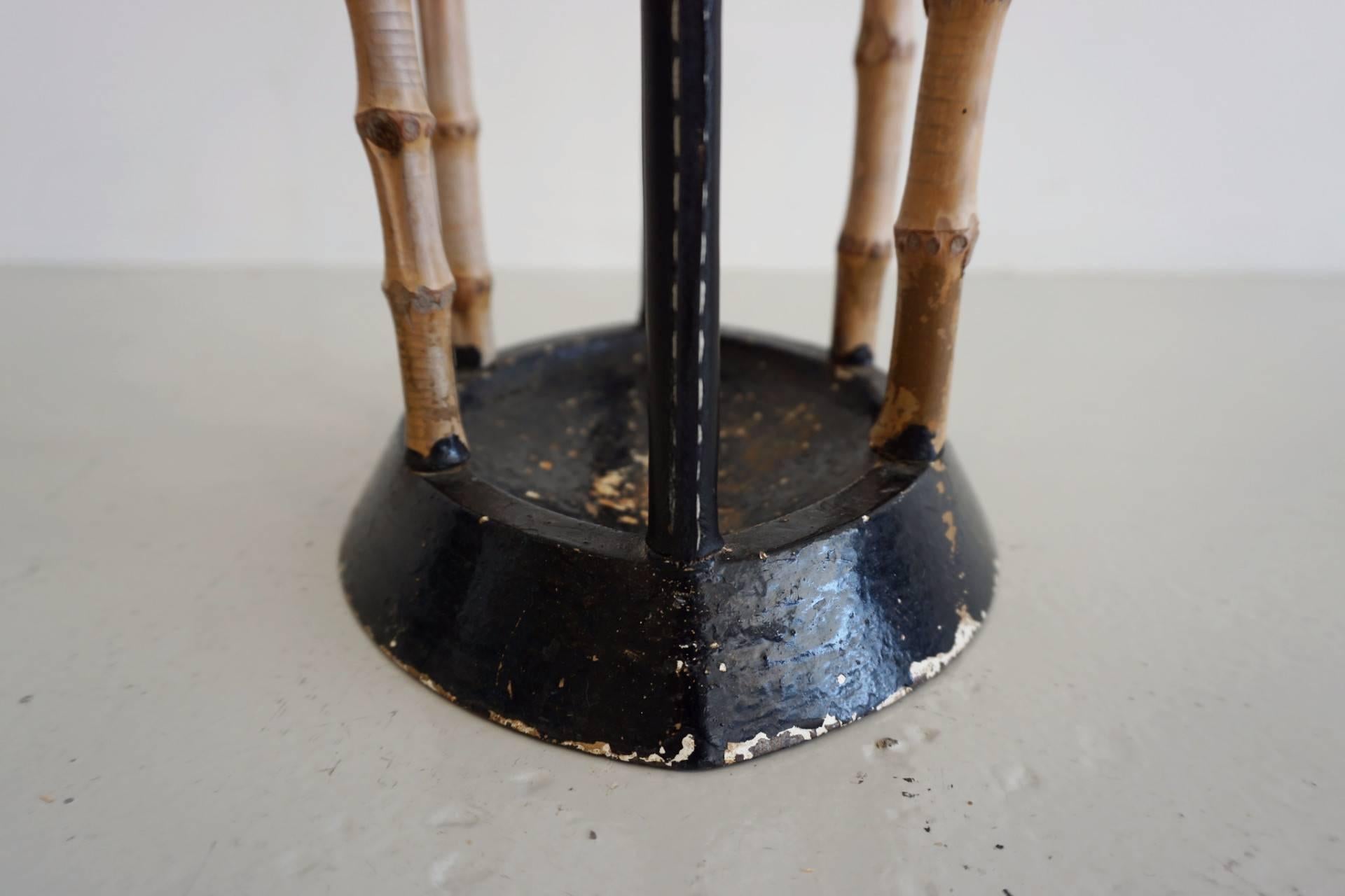 Mid-20th Century Umbrella Stand in the Style of Jacques Adnet