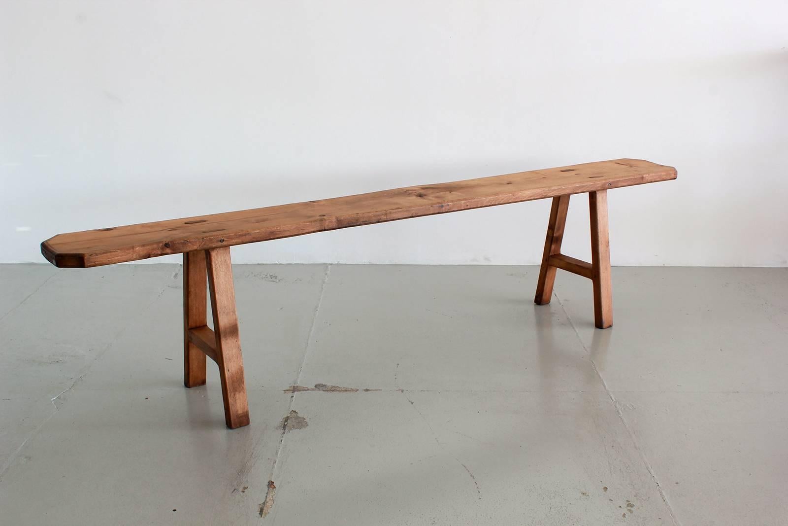 Mid-20th Century French Bench