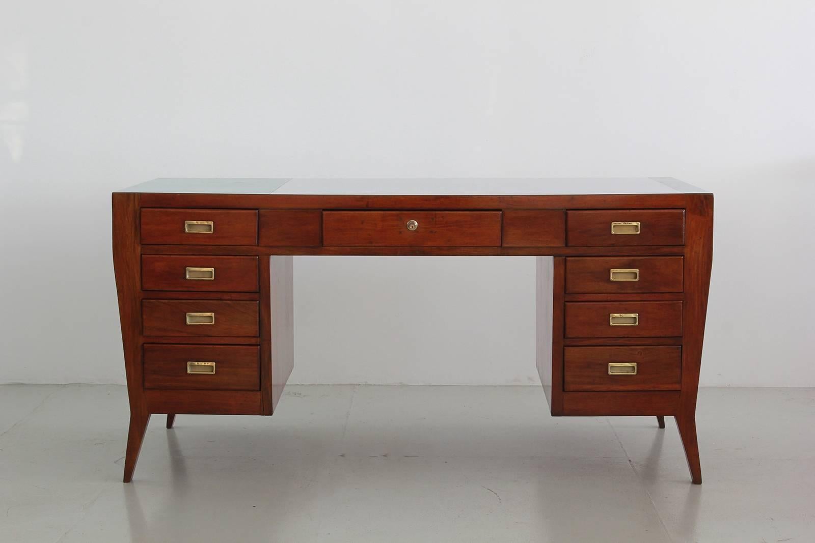 Gio Ponti Desk In Good Condition In Beverly Hills, CA