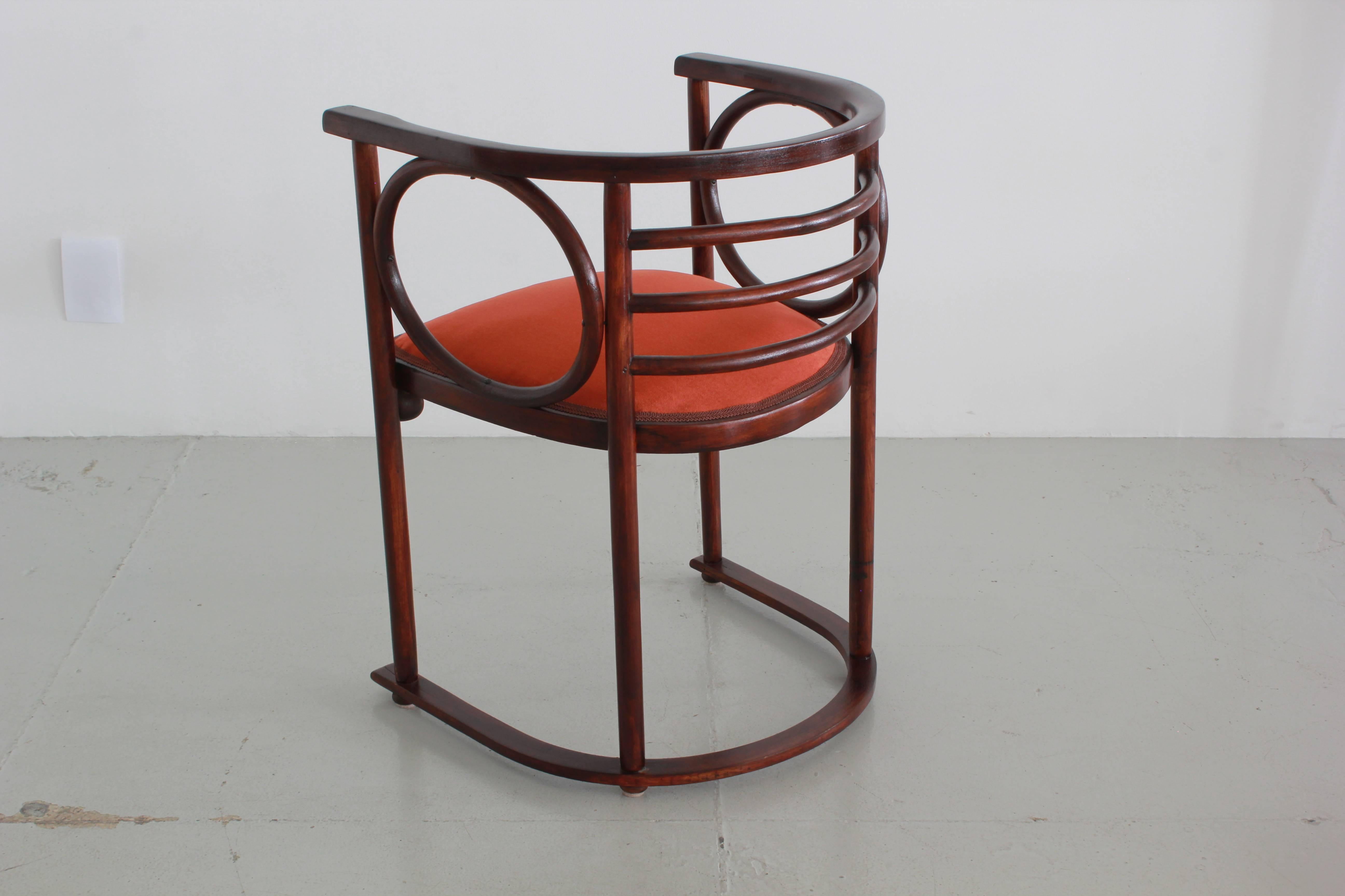 josef hoffmann fledermaus chair