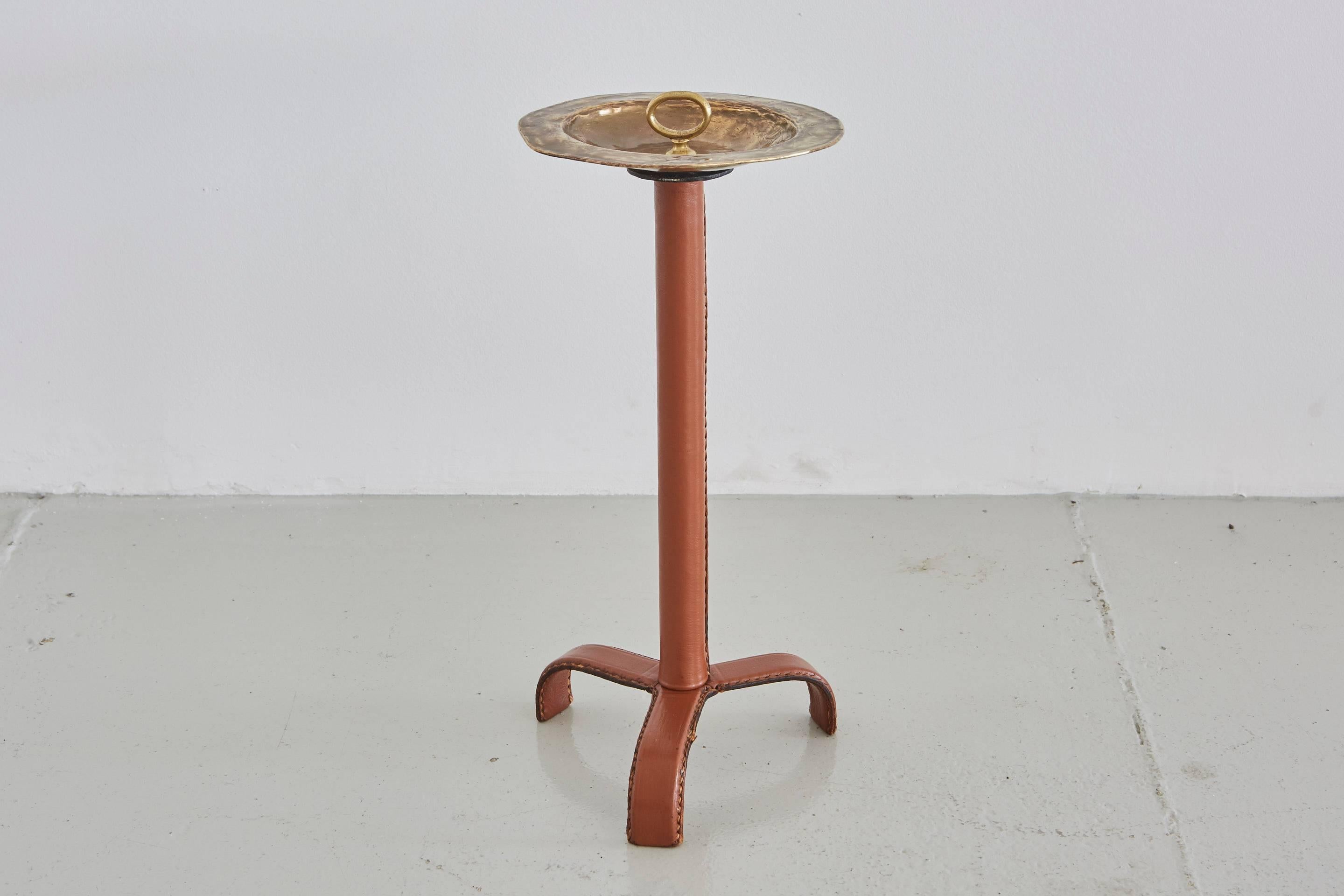 Mid-20th Century Jacques Adnet Side Table