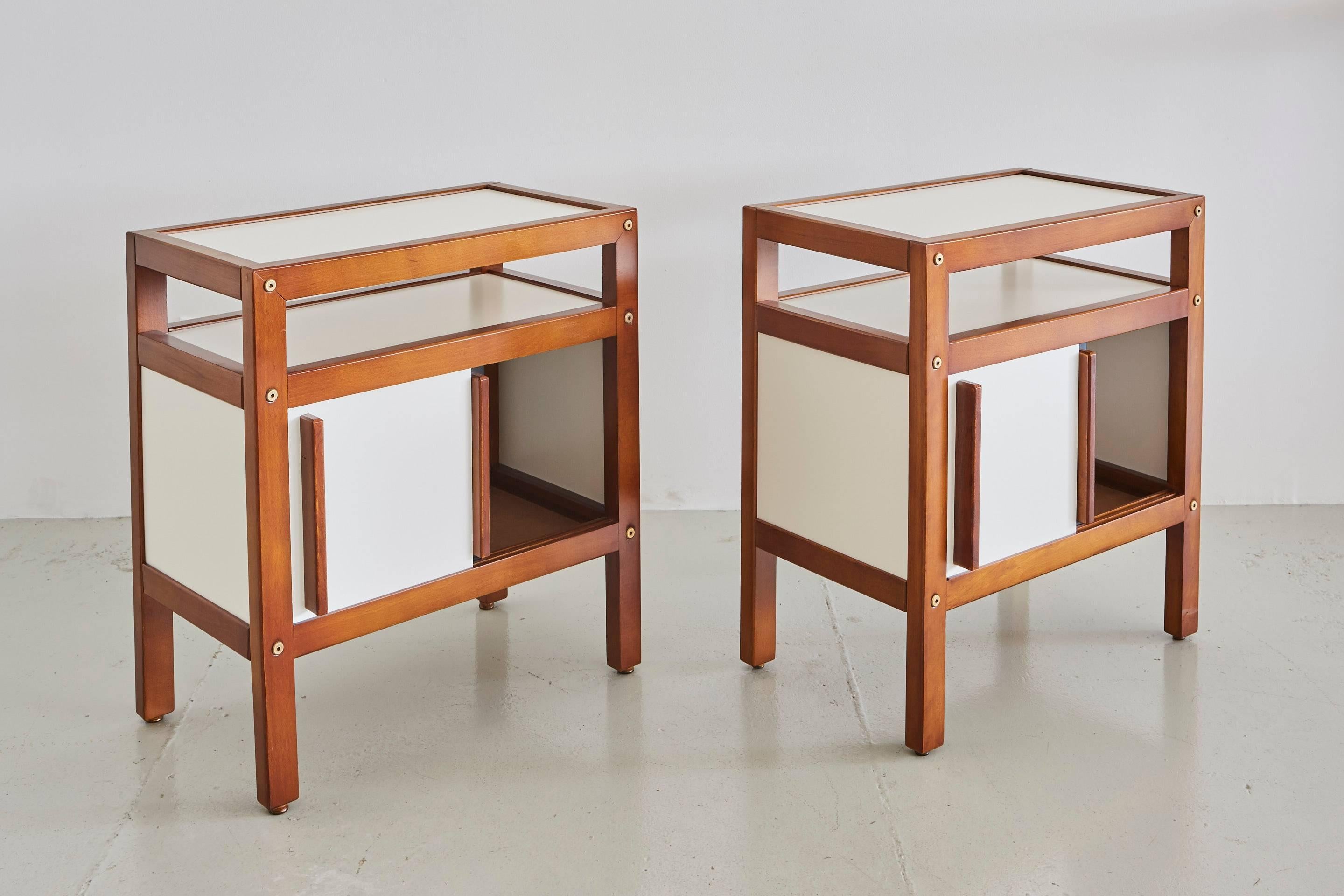 French Nightstands by Andre Sornay