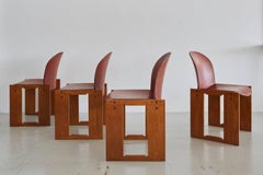 Set of Four Afra & Tobia Scarpa Chairs