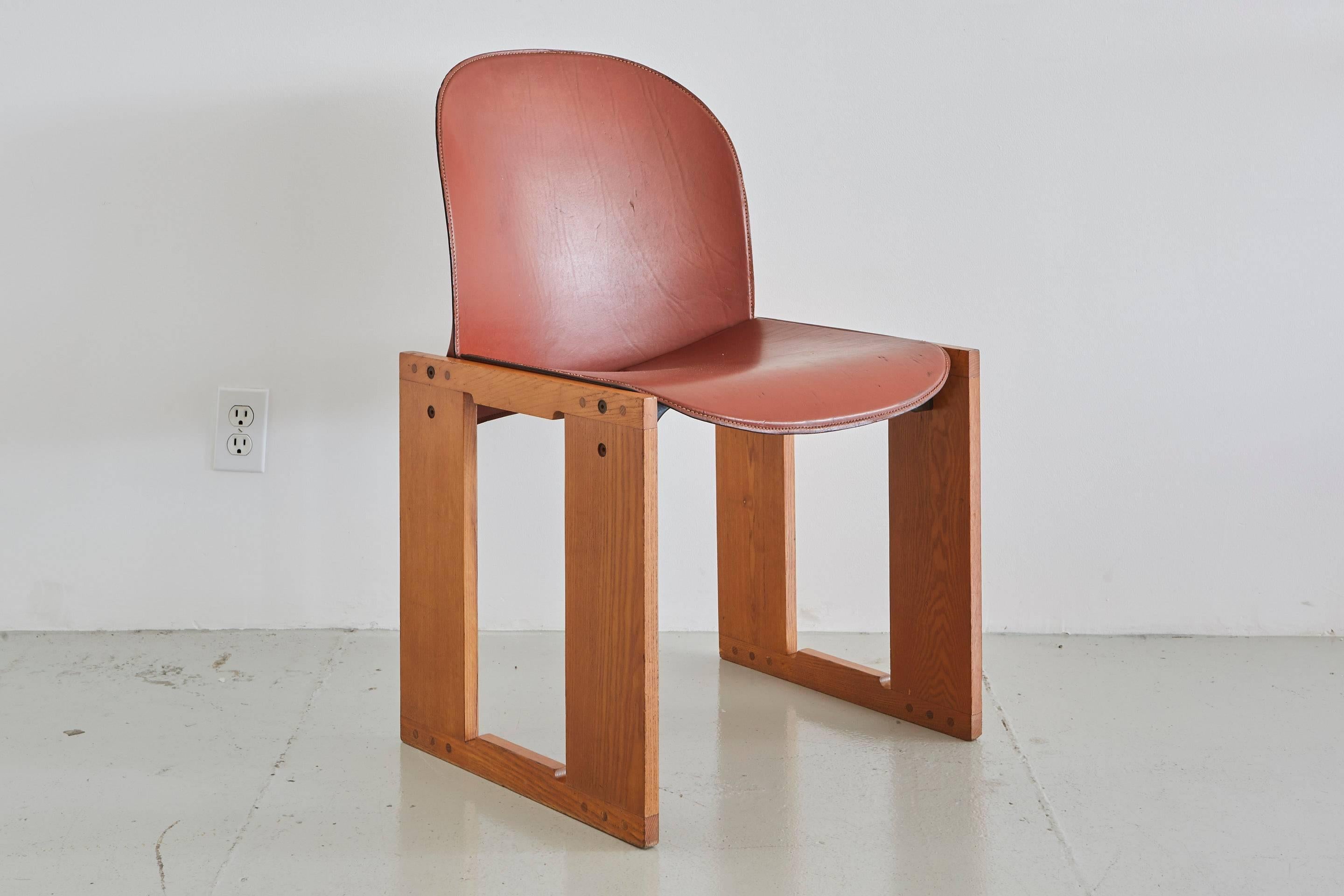 Mid-20th Century Set of Four Afra & Tobia Scarpa Chairs