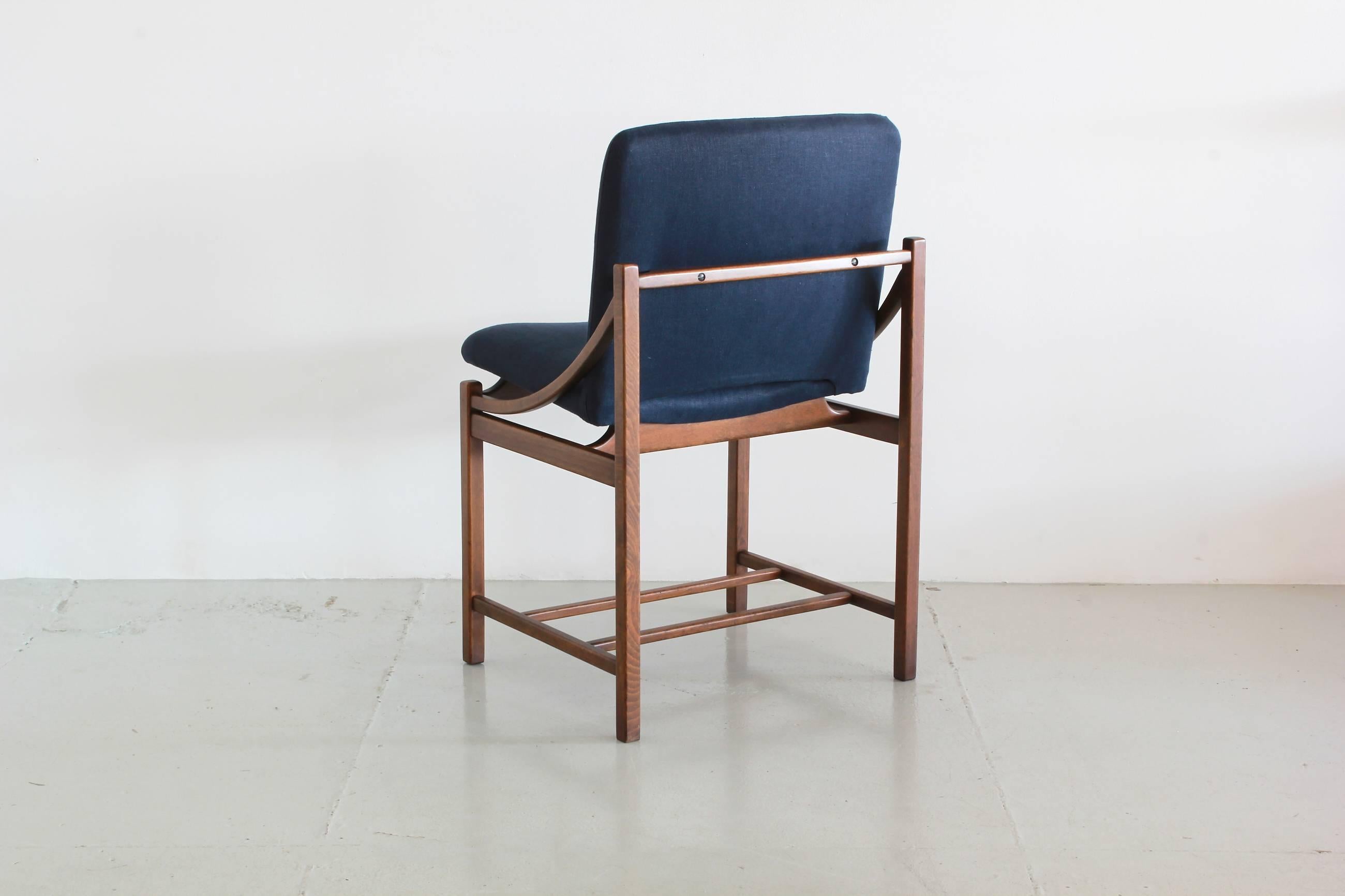 Mid-Century Modern Italian Bentwood Dining Chairs 