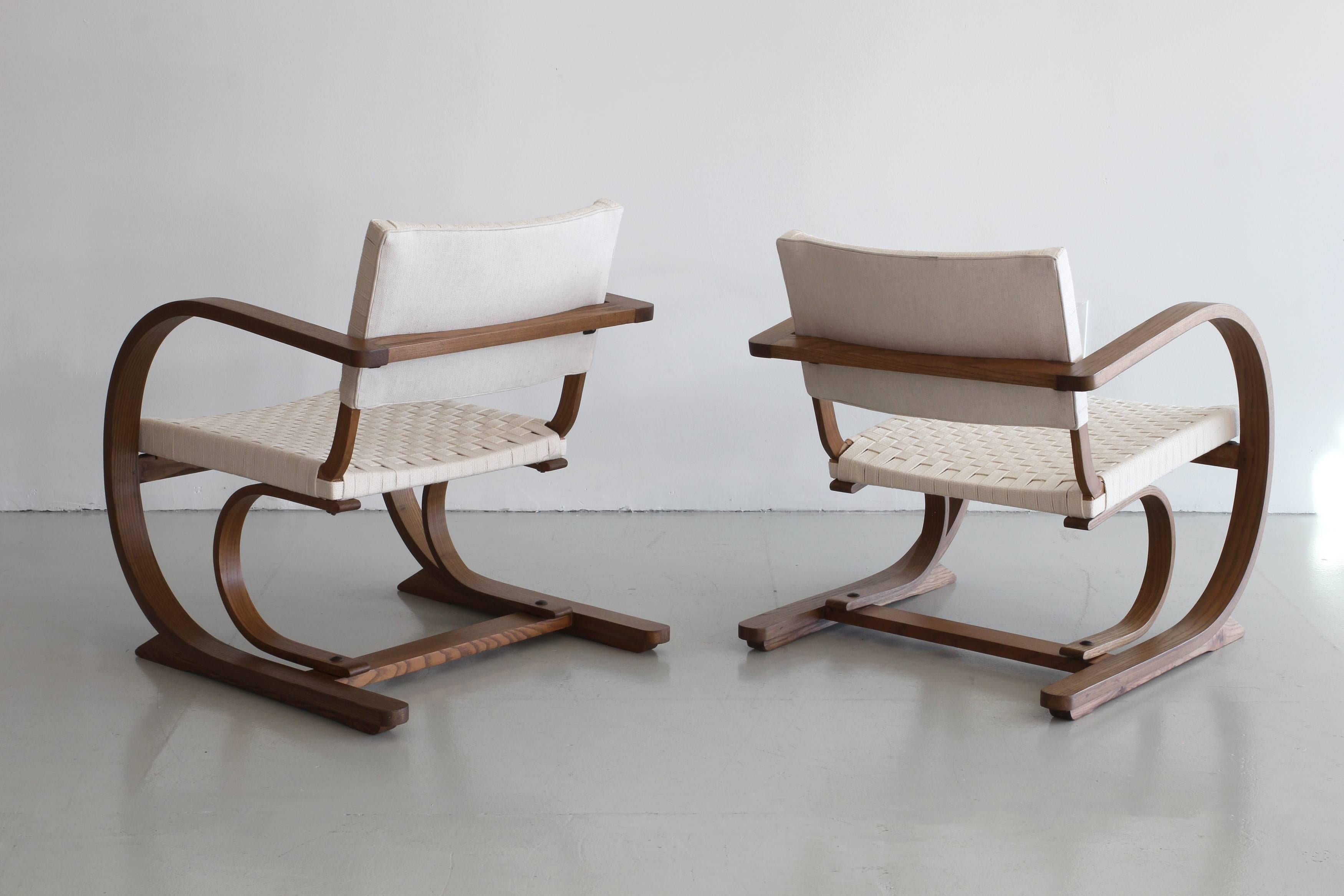 1950s French Bentwood Chairs In Excellent Condition In Beverly Hills, CA