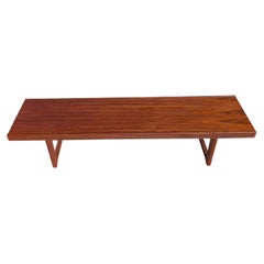 Teak "Krobo" Bench by Torbjørn Afdal for Bruksbo, Norway, 1960s