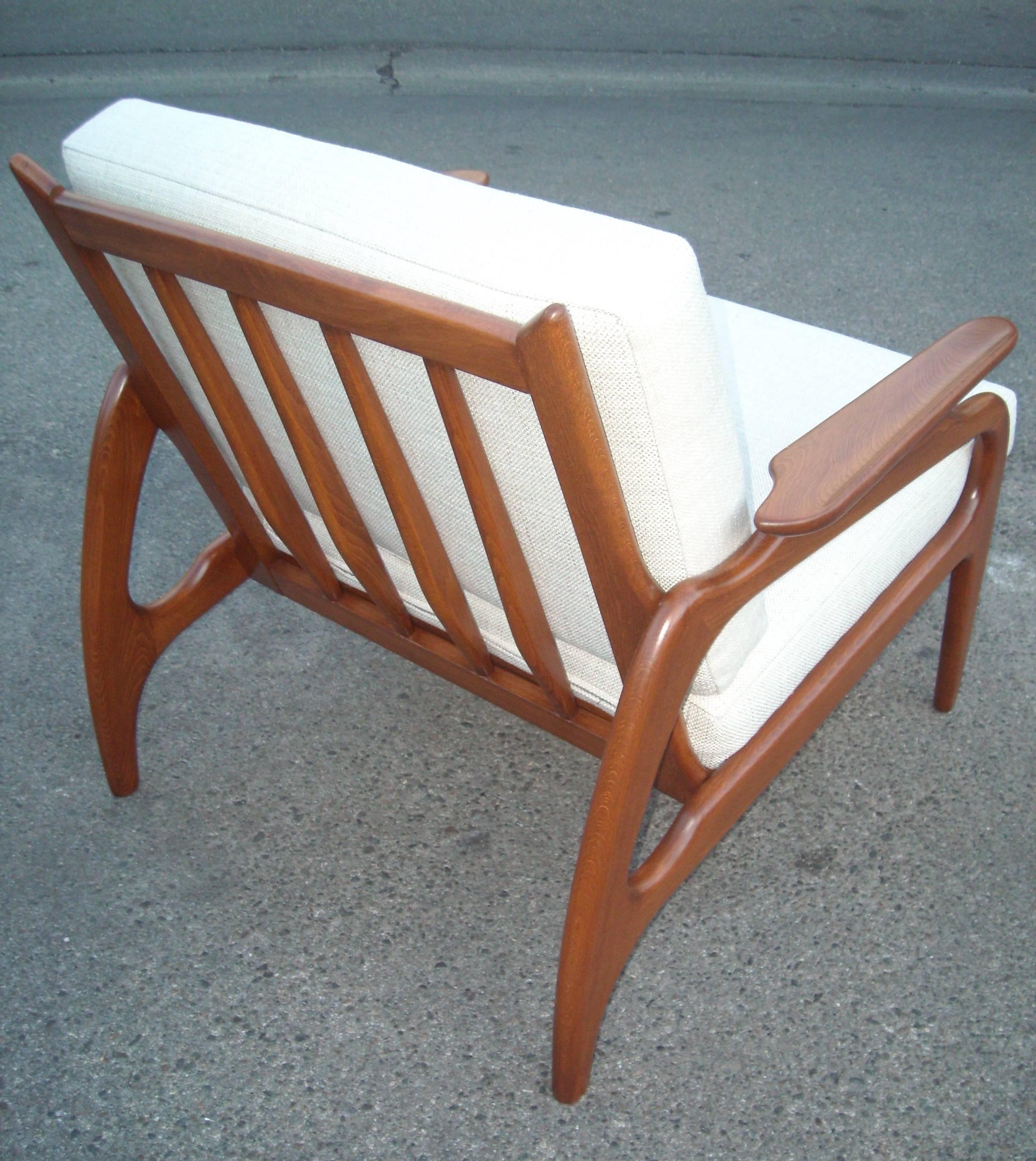 Modern Adrian Pearsall Armchair or Lounge Chair, Organic Design