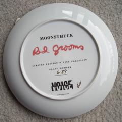 Red Grooms, 2500 Limited Edition Porcelain Plate, Titled Moonstruck, 1994