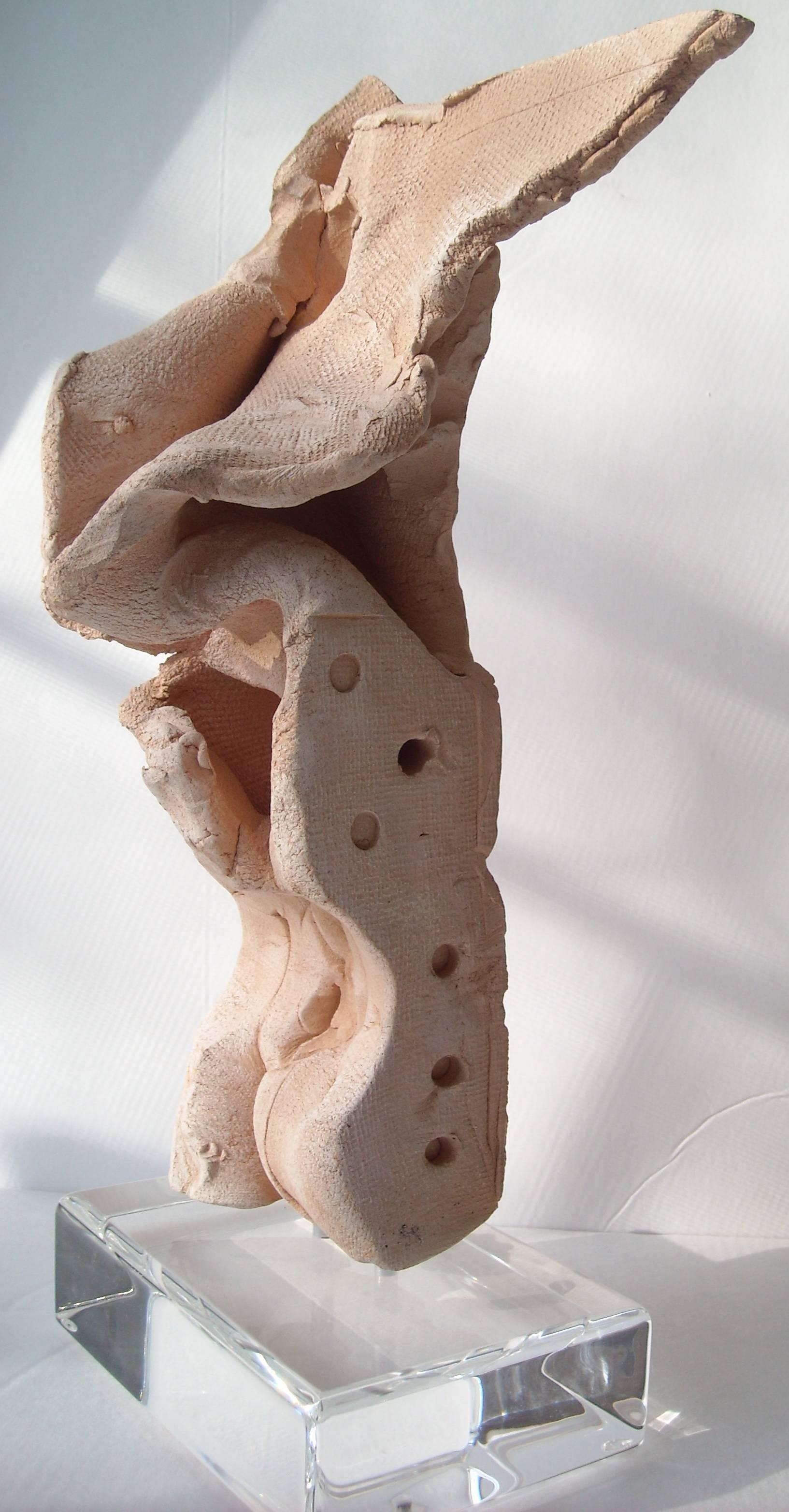 clay sculpture abstract