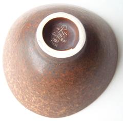 Carl Harry Stalhane, Ceramic for Rörstrand Bowl and Vase, Signed