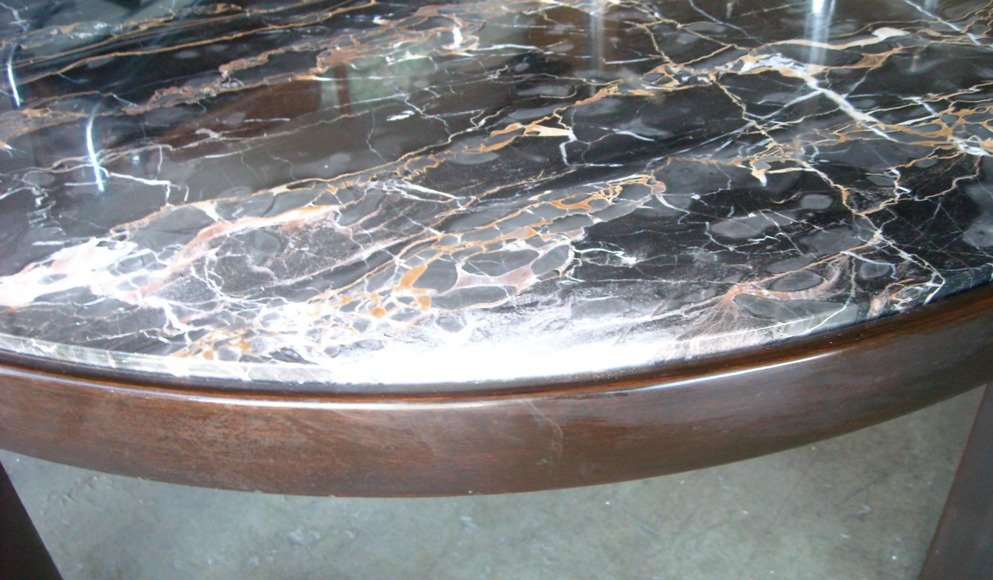 Modern Edward Wormley Marble Coffee Table/Cocktail for Dunbar, Labels