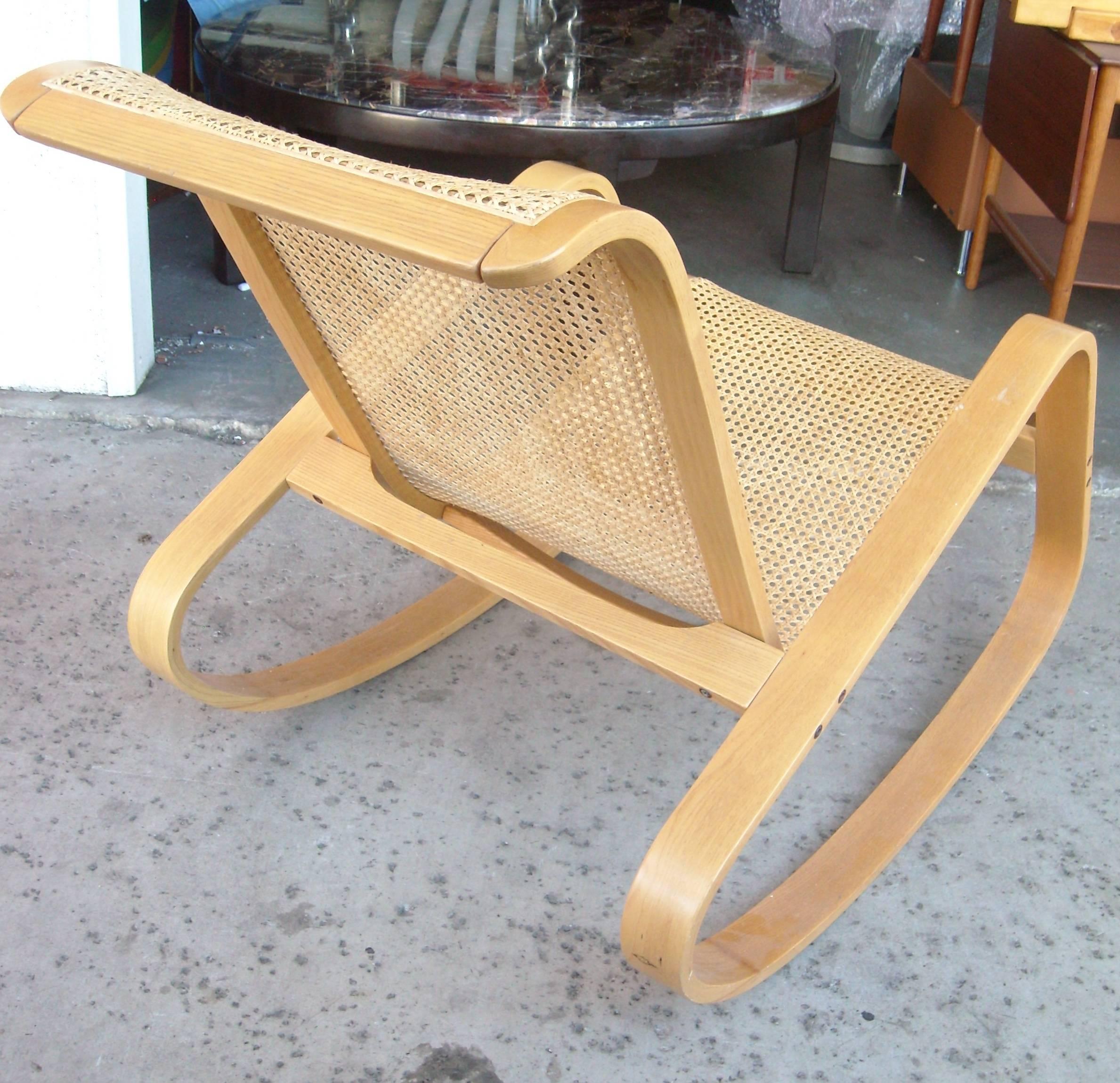 luigi crassevig rocking chair