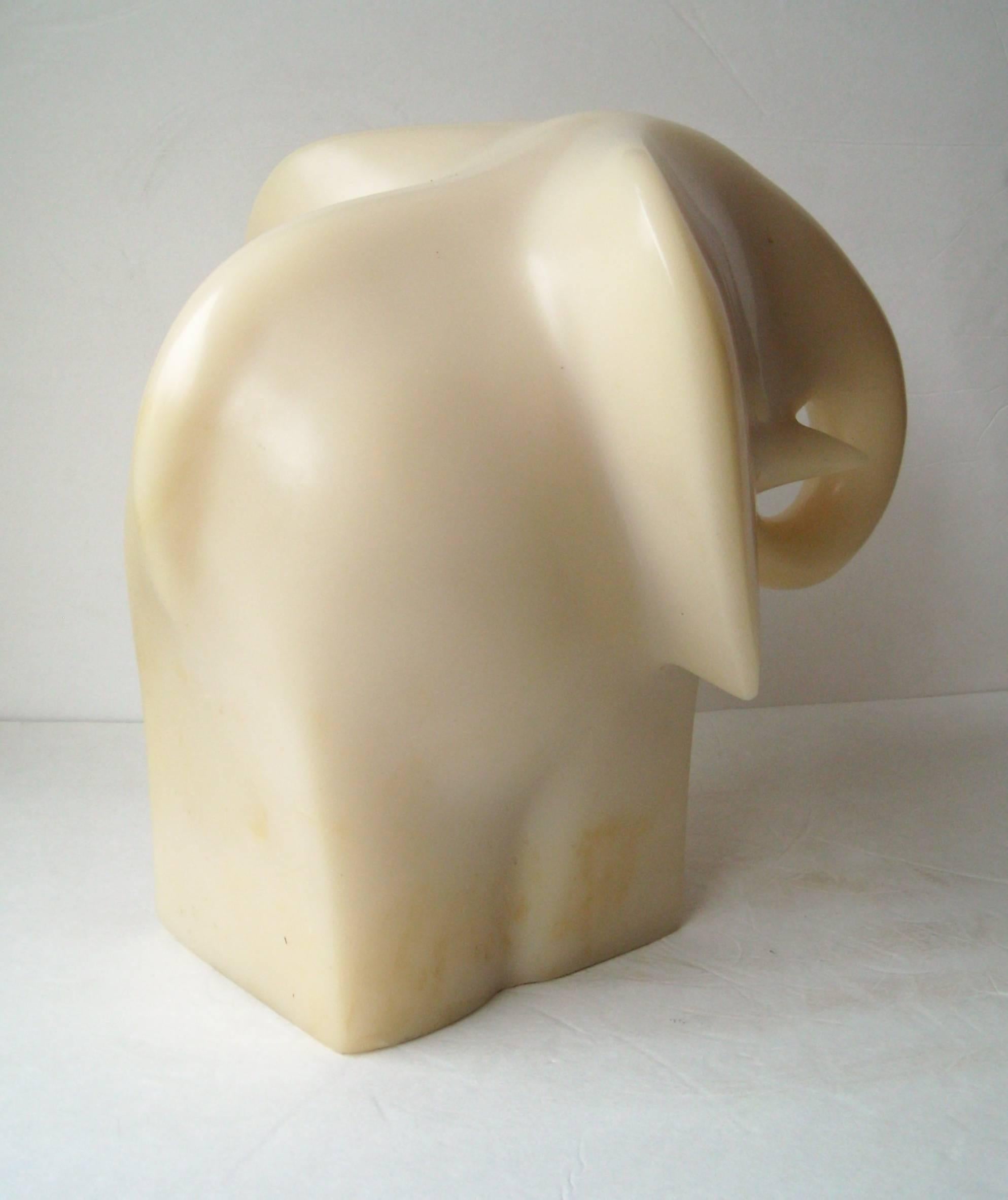 abstract elephant sculpture