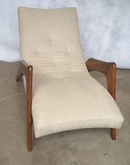 Adrian Pearsall "Grasshopper" Walnut, Lounge Chair