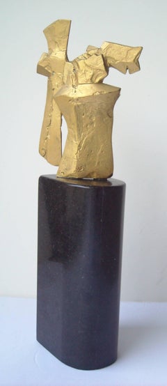 Sculpture abstraite en bronze Dimitri Hadzi « Talos 1 », signée