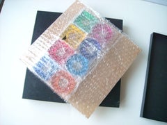 Shlomi Haziza Studio:: Acrylique/Lucite Tic Tac Toe Board:: Sculpture in Box
