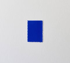 Blue Stamp by Yves Klein