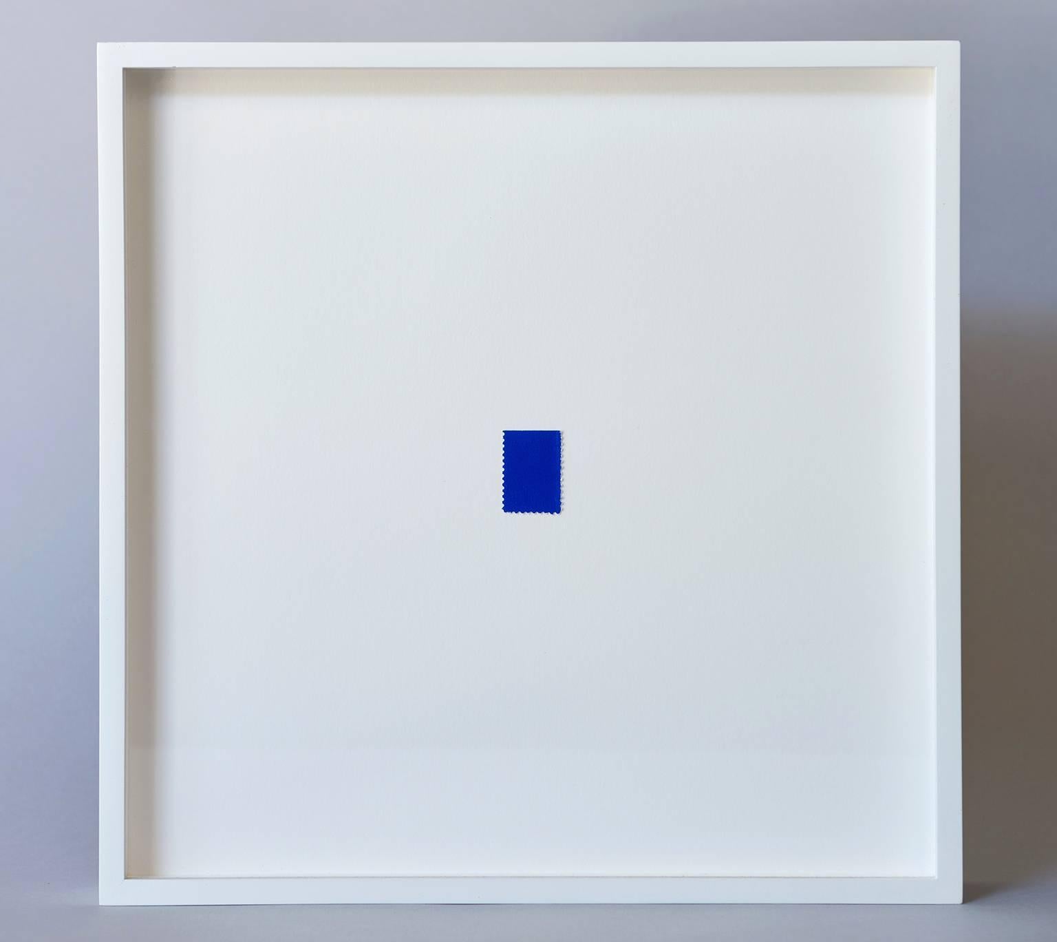 Modern Blue Stamp by Yves Klein