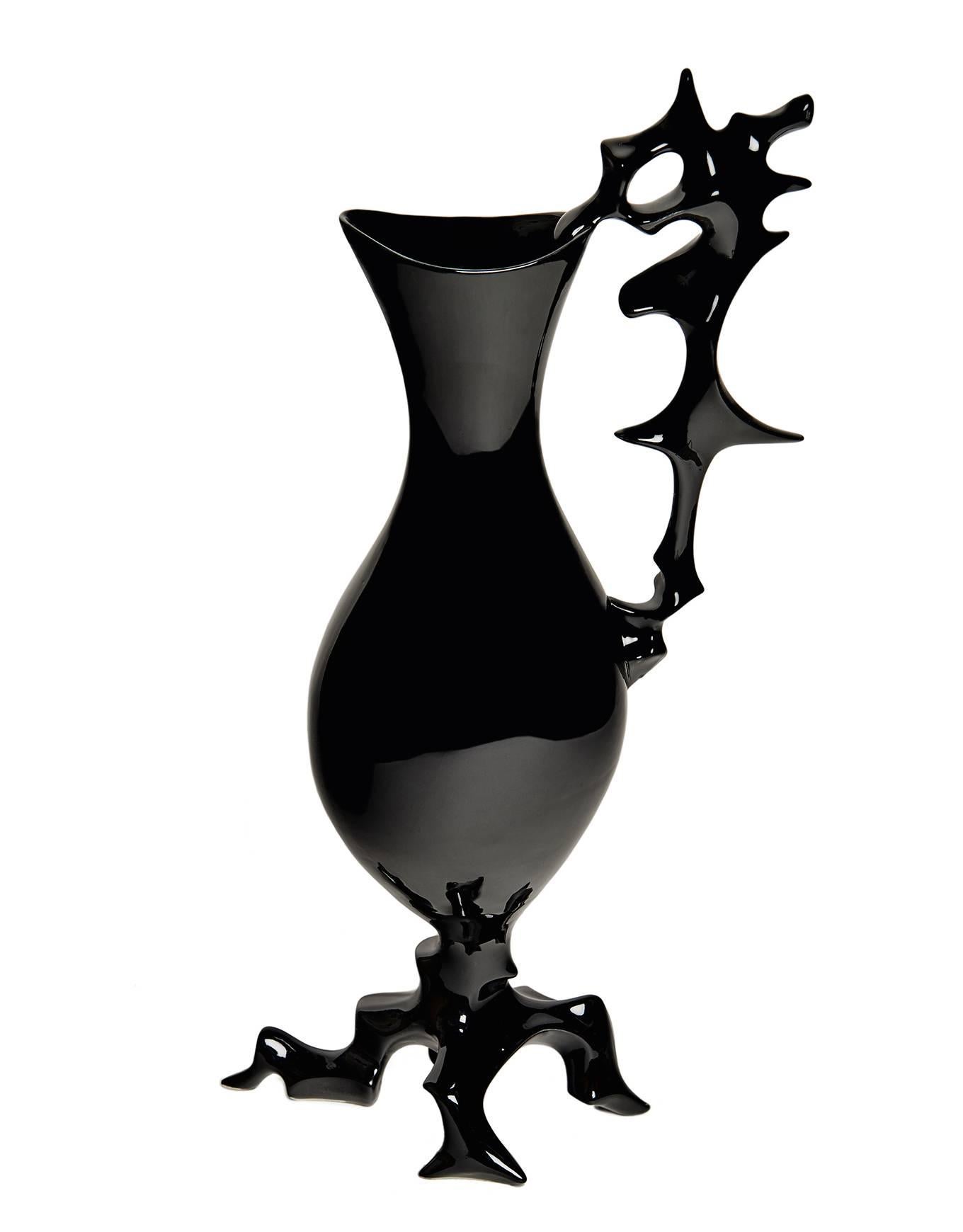 Rare and Tall 1953 Vase by Antonia Campi In Excellent Condition For Sale In Los Angeles, CA
