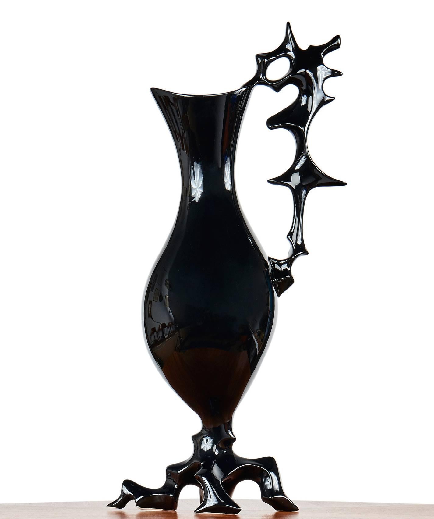 Modern Rare and Tall 1953 Vase by Antonia Campi For Sale