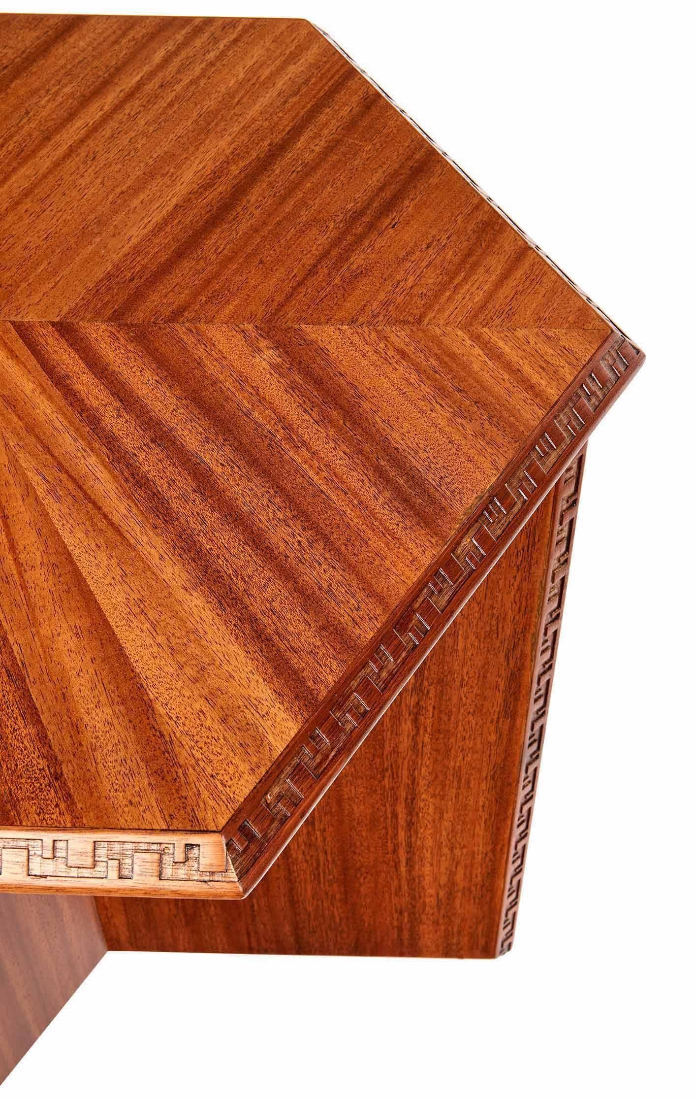 Mahogany Side Table by Frank Lloyd Wright 2