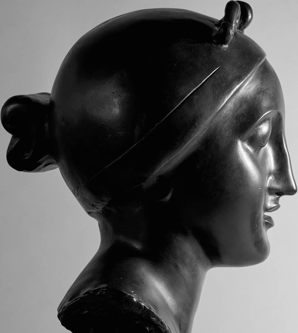 Elie Nadelman (1882-1946) was one of the great pioneers of modernism. His highly idiosyncratic sculpture and drawings reconciled high art with Folk Art, and the tradition of classicism with the revolutionary program of the avant-garde. While active