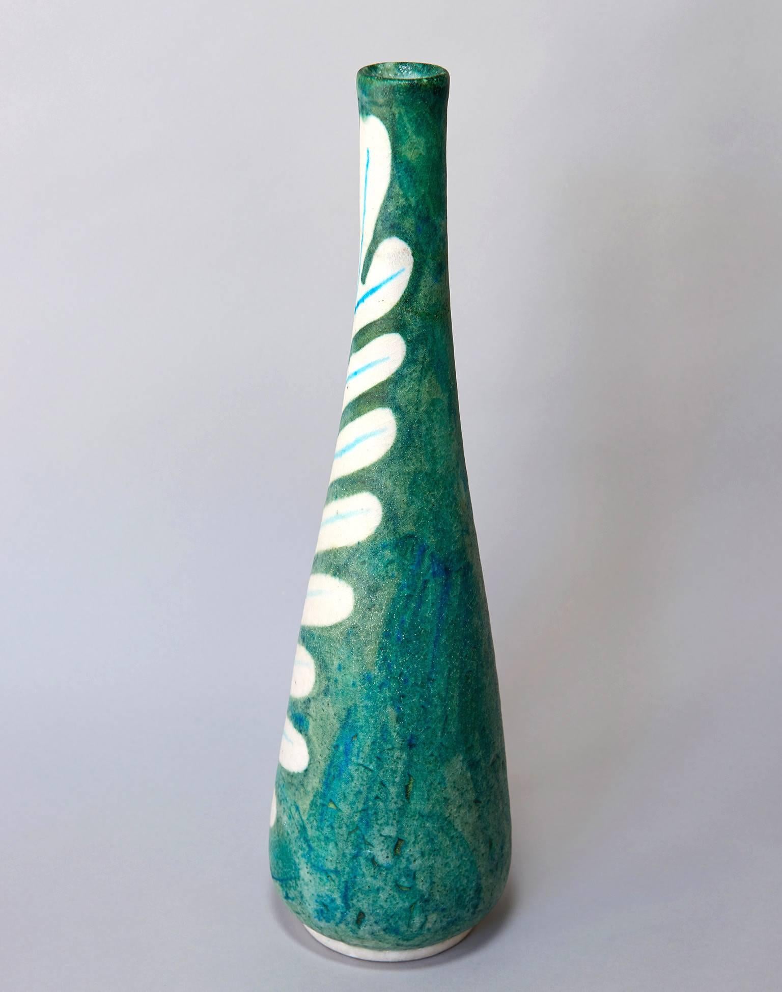 Glazed Vase by Guido Gambone