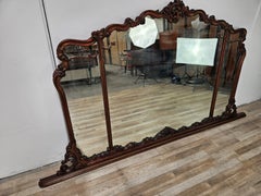 Specchiera Chippendale in legno inizio XX secolo