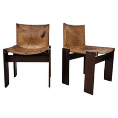 Pair of Monk chairs by Afra and Tobia Scarpa for Molteni, 1970