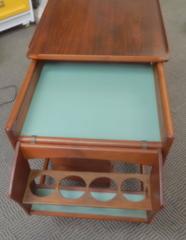 Danish Modern Teak Bar Cart