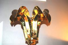 Pair of Brass Floor Lamps