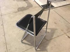 Eight Italian Tamara Folding Chairs