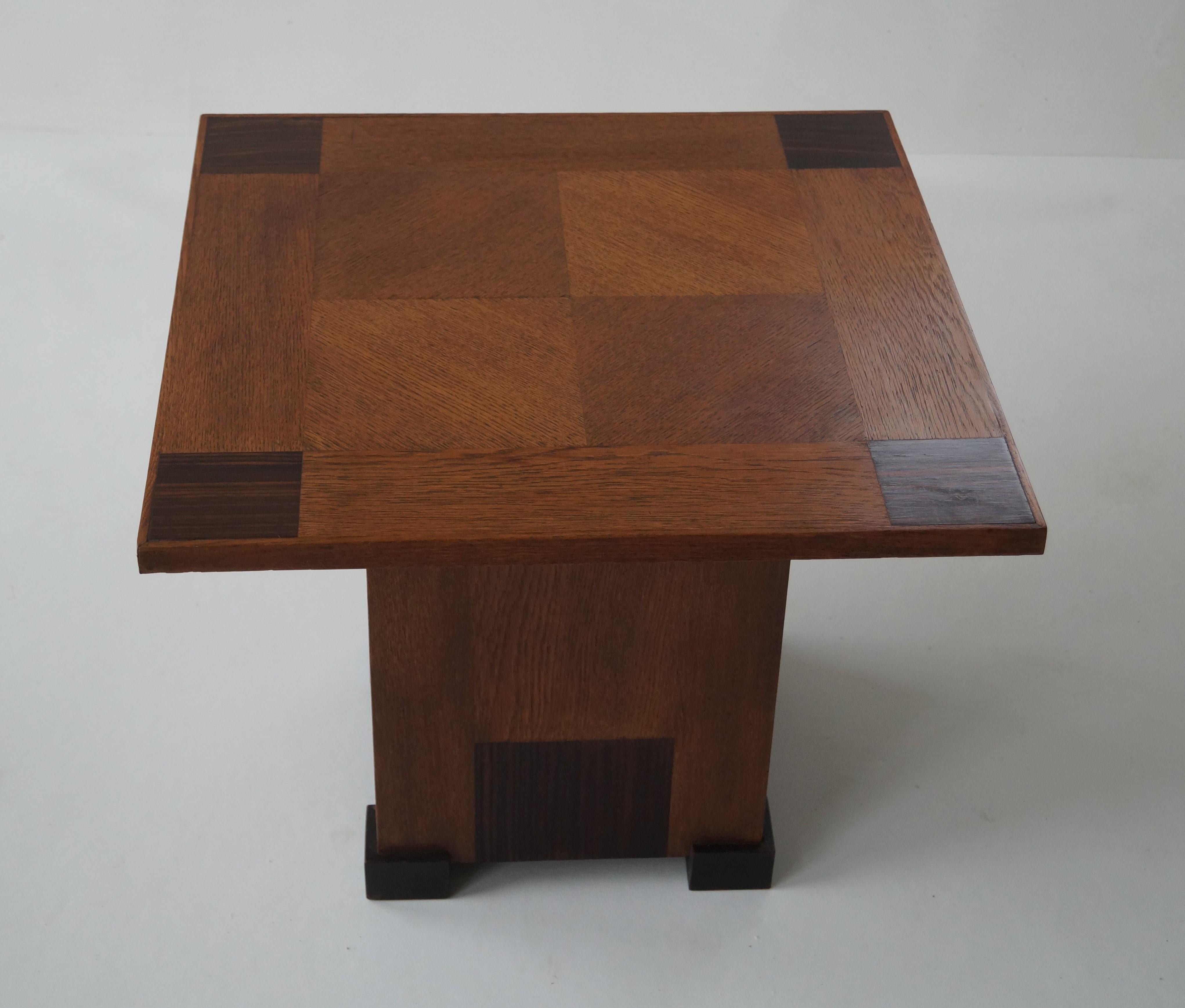 Dutch Art Deco Modernist coffee table in style of P.E.L. Izeren, 1920s 4