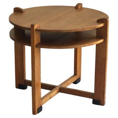 Dutch Art Deco Haagse School coffee table by Jan den Drijver for ''De Stijl''