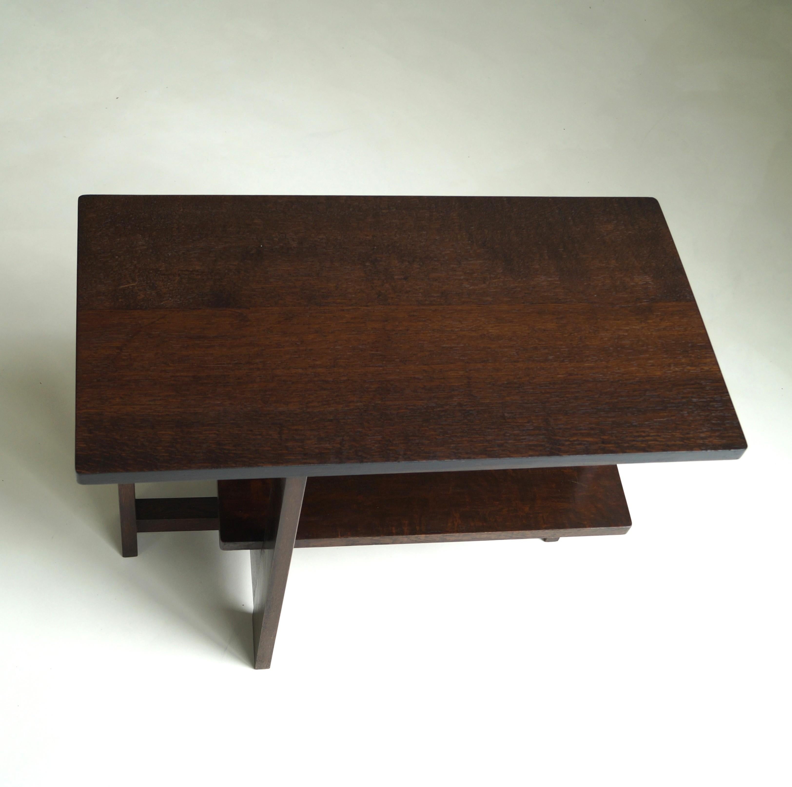 Dutch Art Deco modernist console table, The Hague School, 1920s For Sale 2