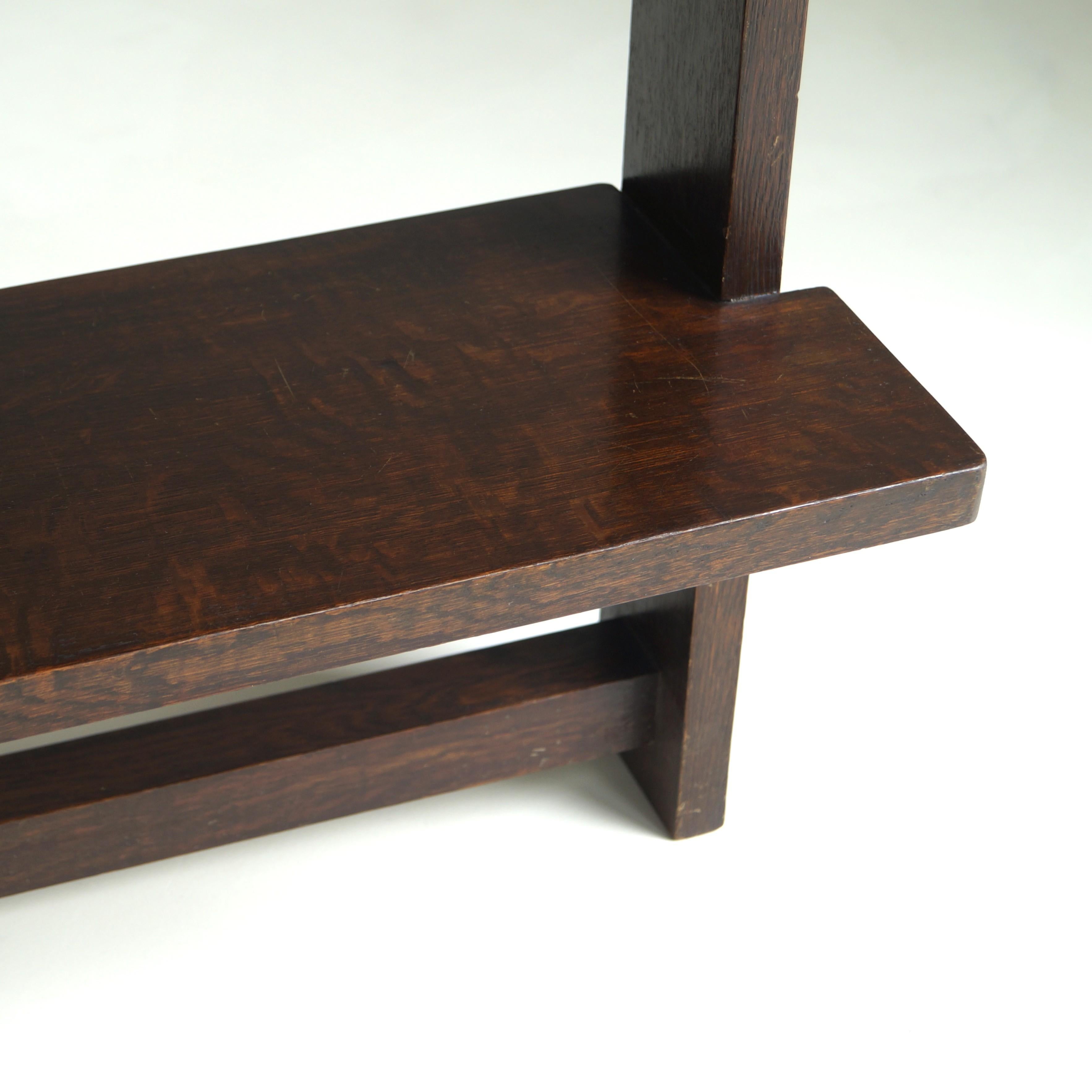 Dutch Art Deco modernist console table, The Hague School, 1920s For Sale 3