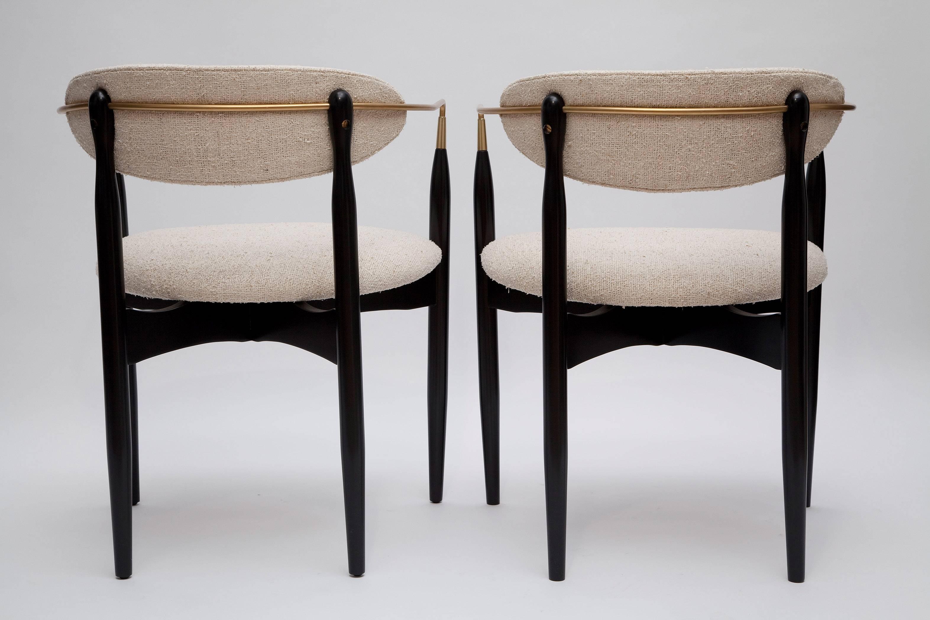 Mid-20th Century Pair of Viscount Chairs by Dan Johnson