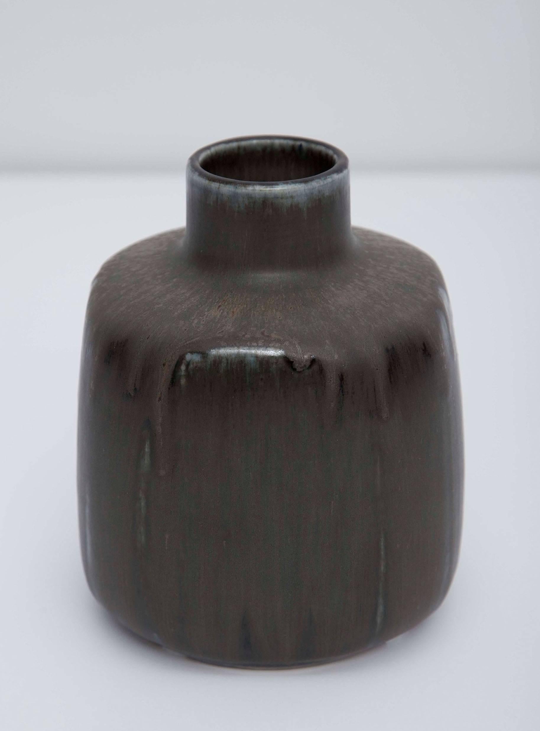 Danish Saxbo Stoneware Vase by Eva Stæhr Nielsen